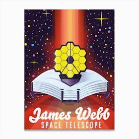 James Webb Space Telescope. Canvas Print