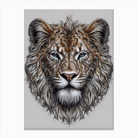 Lion Canvas Art Canvas Print