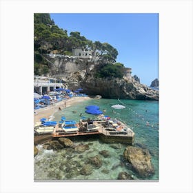 Marina Piccola, Capri Canvas Print