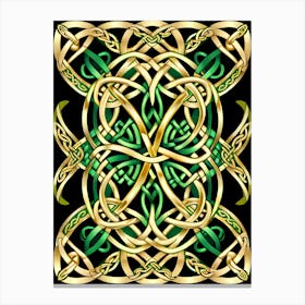 Abstract Celtic Knot 17 Canvas Print