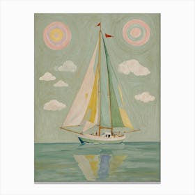 Sailboat Canvas Print