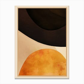 Abstract & Modern Shape Art 3 Canvas Print