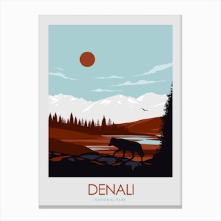 Denali Canvas Print