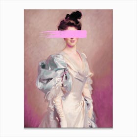 Portrait Of A Lady Canvas Print