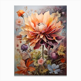 Dahlia Canvas Print