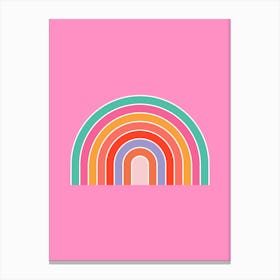 Rainbow Pink Canvas Print