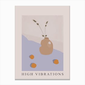 Picnic High Vibes Canvas Print