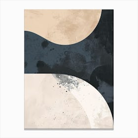 Balanced Hues Minimalist Style Canvas Print