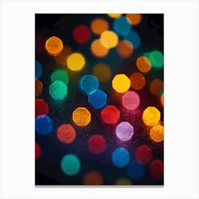 Bokeh Lights Canvas Print