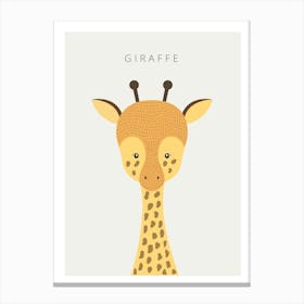 Giraffe Canvas Print