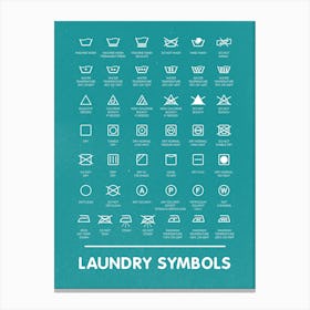 Boho Style Guide To Laundry Care Canvas Print