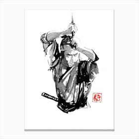 Toshiro En Garde Canvas Print