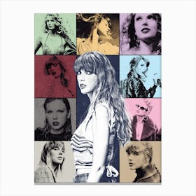 Taylor Swift Pop Art 1 Toile