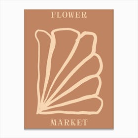 Flower Market 8 Canvas Print