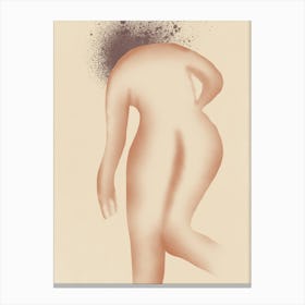Bathing Nude Canvas Print