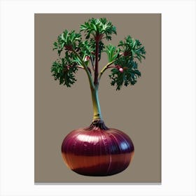 Onion Tree Canvas Print