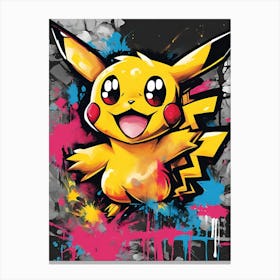 Pikachu Canvas Print