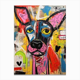 Sad dog 69 Canvas Print