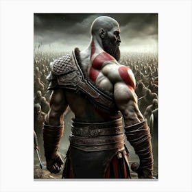 God Of War Canvas Print