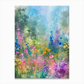  Floral Garden Wild Bloom 6 Canvas Print