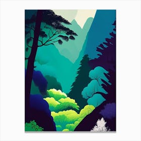Zhangjiajie National Forest Park China Pop Matisse Canvas Print