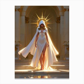 Angel Of Light Canvas Print