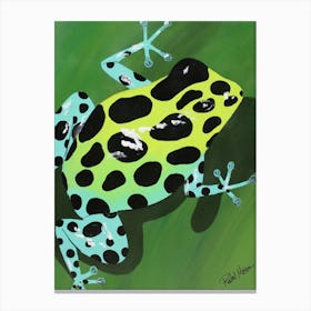 Poison Dart Frog Canvas Print