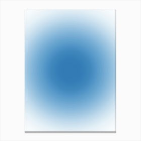 Abstract Blue Background Canvas Print