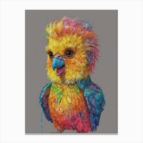 Colorful Parrot 30 Canvas Print