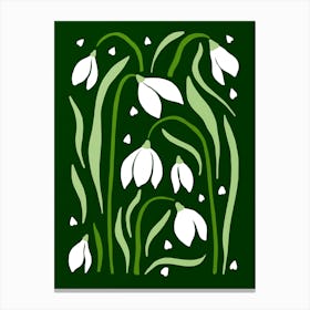 Snowdrops 5 Canvas Print