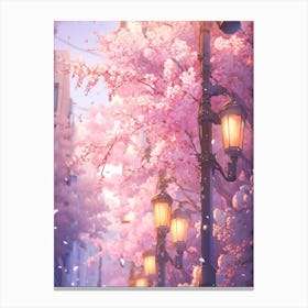 Cherry Blossoms Canvas Print