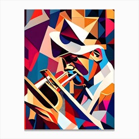 Jazzman Canvas Print