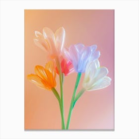 Dreamy Inflatable Flowers Freesia 1 Canvas Print