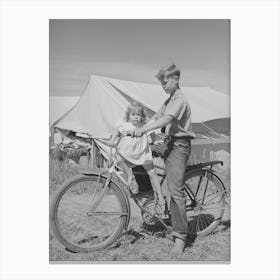Untitled Photo, Possibly Related To Tent Home At The Fsa (Farm Security Administration) Migratory Farm Labor Canvas Print