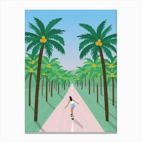 Tropical Vibe Canvas Print