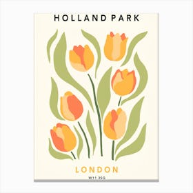 Holland Park London Canvas Print