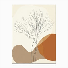 Abstract Tree 9 Canvas Print