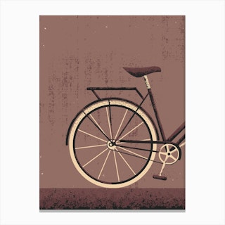 Vintage Bike Canvas Print