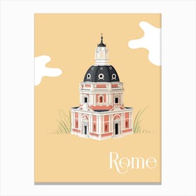 Rome Building Canvas Print