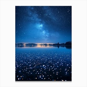 Night Sky With Stars 11 Canvas Print