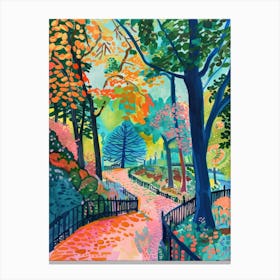 Battersea Park London Parks Garden 4 Painting Canvas Print