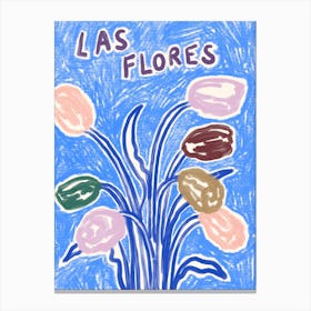Las Flores Canvas Print