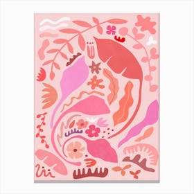 Pink Garden Canvas Print