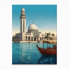 Islamic Mosque 1 Canvas Print