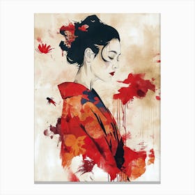 Geisha, Japan Canvas Print