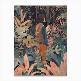 In The Garden Bois Des Moutiers France 2 Canvas Print