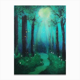 Enchanted forest Canvas Print