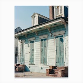 New Orleans Architecture VI on Film Canvas Print