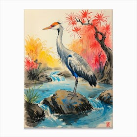 Heron Canvas Print