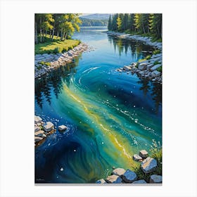 River Of Life Canvas Print